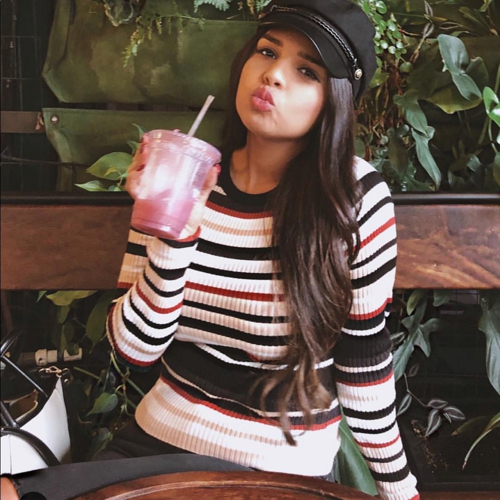 Striped long sleeve